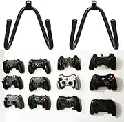 Mini Flexible Power Gamers Controller Holder Rack - Universal All Wired / Wireless Controller Joystick Remote Grip - for PlayStation 4 Xbox 360/One PS3,PS4 Switch Pro Game Controller - 2/PK