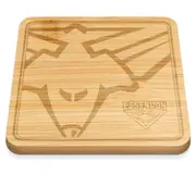 Essendon Bombers AFL Bamboo Cheeseboard Cutting Charcuterie