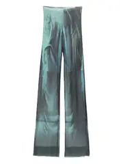 [Jean Paul Gaultier] Jean Paul Gaultier-Pantaloni Con Stampa Astratta-Donna M