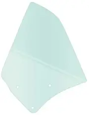 1967-69 Camaro, Firebird Convertible Rear Quarter Window Tinted Glass - LH