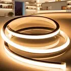 LED Strip Lights Warm White 3000K,16.4ft 110-120V Neon Rope Lights,Flexible S...
