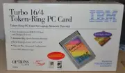 IBM Turbo 16/4 token ring PC card for laptop new sealed vintage TR 629