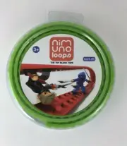 Ninuno Loops Removable Washable GREEN LEGO TAPE 3.2 Ft 1 Meter Long New/Sealed