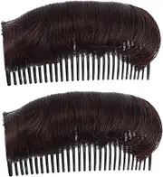 HEATSHAKING 2Pcs Hair Volume Increase Pad Invisible Bump Tool for Lift for Weddings Parties Daily Styling Suitable for All Hair Types Colors