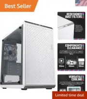 Micro-ATX Q300L V2 White Case: Enhancing Gaming & Business Builds with Elegance