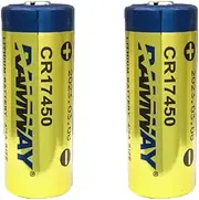 YICUAA (2-Pack) CR17450 3V 2100mAh Non-Rechargeable Disposable Lithium Battery