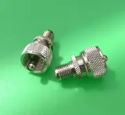 (1 PC) Mini UHF Female to UHF Male Connector - USA Seller