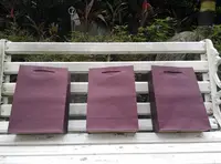 在飛比找Yahoo!奇摩拍賣優惠-大號紫 牛皮紙袋每個6.8元 滿1000免運 紙袋 購物袋 