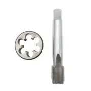 M22x1.5 Tap and Die Set RH Right Hand M22 x 1.5 Thread Tap RH High Speed Steel