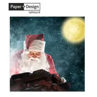 在飛比找momo購物網優惠-【Paper+Design】Peeping Santa(餐巾