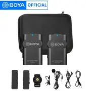 BY-WM4 PRO (K1) Wireless Microphone Lavalier Lapel System for Smartphone DS