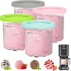 Fitchi Ice Cream Pint Containers Replacement for Ninja Creami Pints and Lids ...