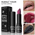 Glitter Metallic Color Lipstick Long Lasting Waterproof Diamond Lipstick