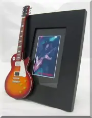 GARY ROSSINGTON Miniature Guitar Frame Lynyrd Skynyrd