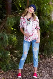 Benji Boyfriend Jean--LIV-3019-B