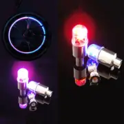 4 X Red LED Car For SUV Wheel Tyre Air Valve Stem Caps Decoration Light Lamp