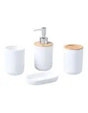 [Takara] Takae Bathroom Vanity Set 4 Piece in White