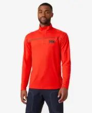Helly Hansen Hp 1/2 Zip Pullover, Alert Red
