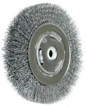 Weiler 06645 Wolverine 6" Bench Grinder Wheel Wide Face .014" Steel Fill USA