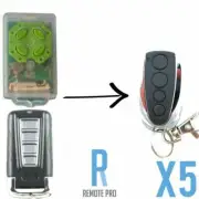 5 x Genuine ACDC RD30 Genuine Green Garage/Gate Remote Control SD20DC