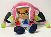 Splatoon 2: Pink Inkling Small size Plush Doll Stuffed Toy - 9 inches