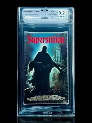 SUPERSTITION 1985 Betamax LIGHTNING VIDEO Sealed RARE Horror Rewind 9.2 VHS CGC