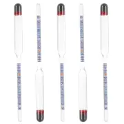 5 Pcs Alcohol Meter Hydrometer for Home Brew Brandy Thermometer
