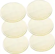 QUMIIRITY DIY Kaleidoscope Materials 6pcs Plastic Lens Kit Versatile for Kaleidoscope Lens Replacement Toy Accessory