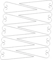 Abaodam 20pcs Outdoor Shepherds Hook Garden Metal Plant Stakes Garden Hangers Plant Label Lawn Stakes Park Label Iron Hook Holder