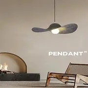 Nordic Felt Hat Pendant Light, Modern Minimalist Dining Room Lamp for Round Table, Kitchen Island Bar Counter