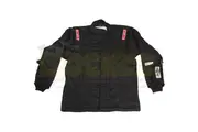 Simpson 5 Layer Driving Jacket Large w/ Arm Restraints Black STD.48 Nomex SFI-20