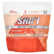 Real Ketones, Shift, Caffeinated Peach, 30 Drink Mix Packets, 0.24 oz (6.9 g) Each