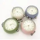 High Quality Vintage Alarm Clock Analog Night Light Non Ticking Portable Retro