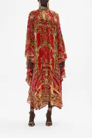 HIGH NECK RUFFLE KAFTAN SWEET SOPRANO