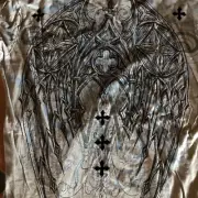 Vintage Affliction Muscle Shirt Gray Blk Blue Wings Gothic Men LRG US MADE