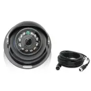 Elinz 4 PIN Heavy Duty CCD IR Reversing Camera Night Vision 12V 24V Black 10M 4PIN Cable