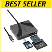 USB-C Multi-Card Reader for CFexpress & microSD - High-Speed Data Transfer