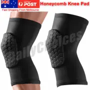 Honeycomb Knee Pad Crashproof Antislip Basketball Leg Long Sleeve O%