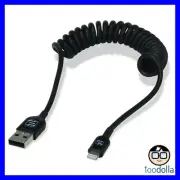 SCOSCHE Strikeline Coil - Coiled Charge & Sync Lightning Cable, MFi-Certified