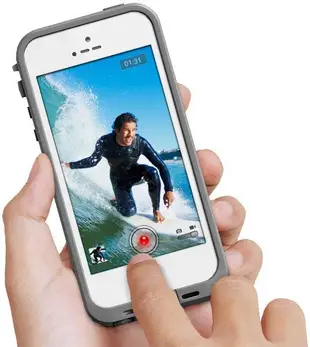 白灰色現貨** iPhone 5 5S SE專用※台北快貨※美國原裝 Lifeproof FRE 防水抗摔保護殼