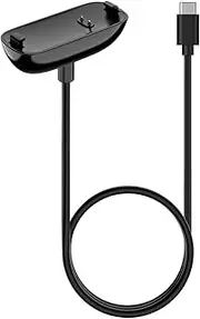 Vancle USB C Cable for Fitbit Inspire 3 Charger, Replacement Charging Cable Dock Stand for Fitbit Inspire 3 Charger (1.6ft)