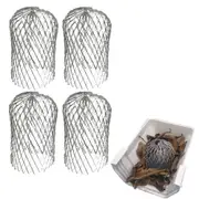 4pcs/8pcs Gutter Guard 3 Inch Expand Alloy Filter Strainer Leaves Blocker