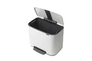 Bo Pedal Bin (White) - 36 Litre