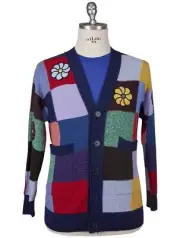 Moncler Genius JW Andersen Mulicolor Virgin Wool Cashmere Cardigan M38 Women