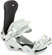 Nitro Ivy Women's Snowboard Bindings, Raven, Small MY25