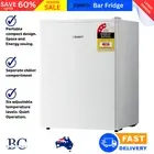 Devanti 70L Portable Mini Bar Fridge White Home Camping Caravan Refrigerator