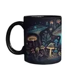Mushroom Tea Mug 3D Mushrooms Coffee Cups Color Changing Tea Milk Water9864