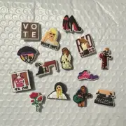 14 Taylor Swift Theme Croc Charms RED 1989 Croc Charms Croc Shoe