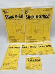 Stick N Stitch Stencil w/o the Pencil Quilting Cross Stitch Embroidery Pattern