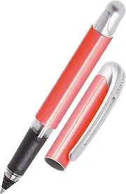 Online College Sunrise Rollerball Pen, Rollerball Pen for Right-Handed and Left-Handed Users, Ergonomic Grip, High-Quality Rollerball, Standard Ink Cartridges, Includes Blue Combo Cartridge